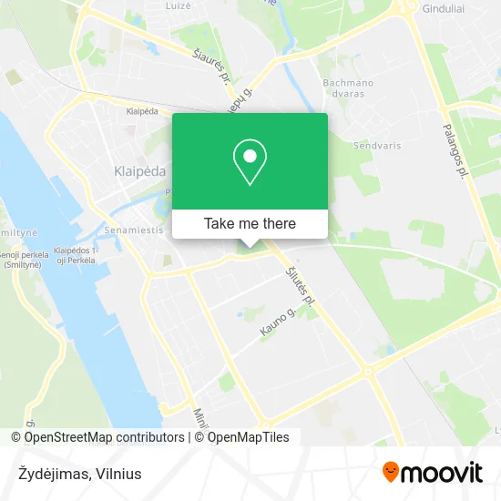 Карта Žydėjimas