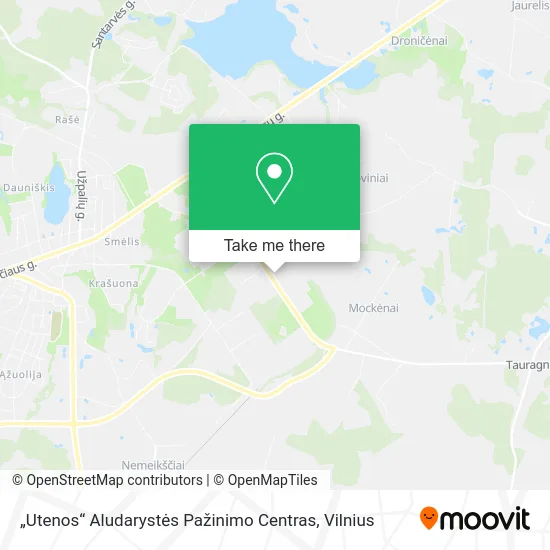 Карта „Utenos“ Aludarystės Pažinimo Centras
