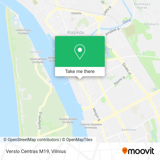 Карта Verslo Centras M19