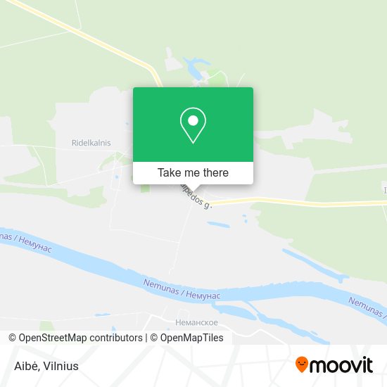 Карта Aibė