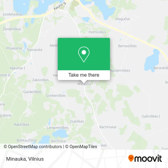 Карта Minauka