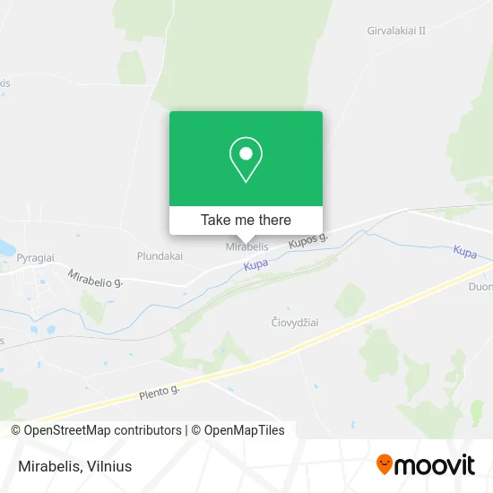 Карта Mirabelis