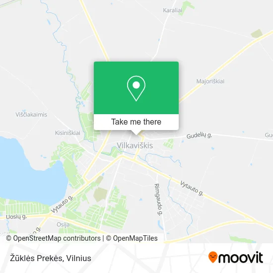 Карта Žūklės Prekės
