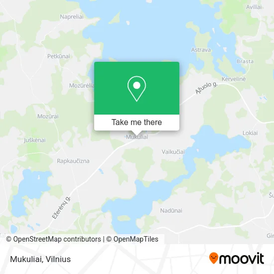 Карта Mukuliai