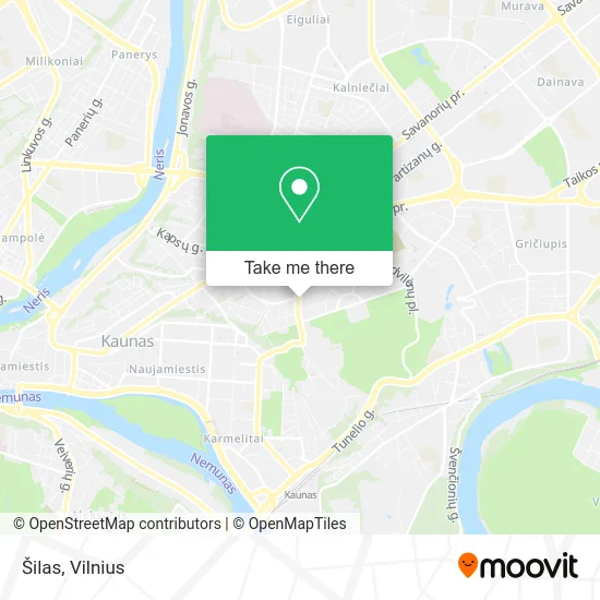 Карта Šilas
