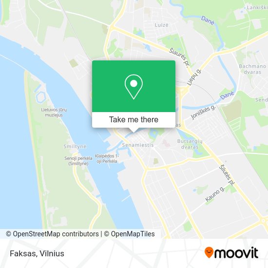 Карта Faksas