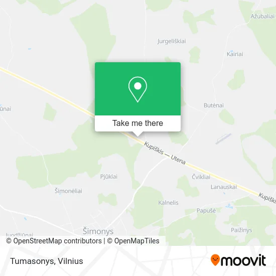 Карта Tumasonys