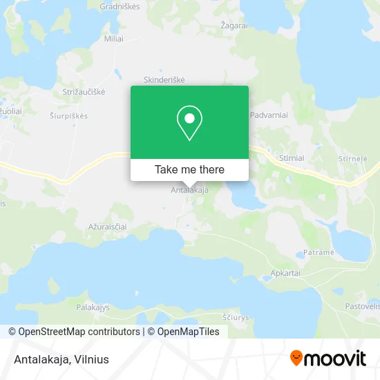 Карта Antalakaja