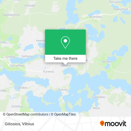Карта Giliosios