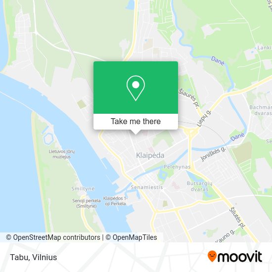 Карта Tabu