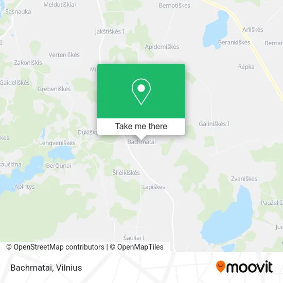 Карта Bachmatai