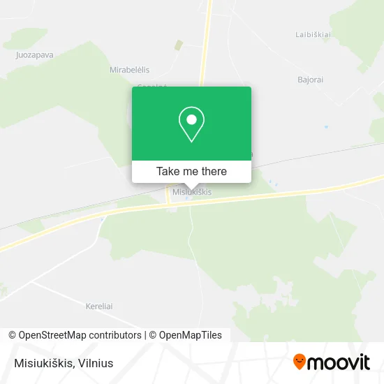 Карта Misiukiškis