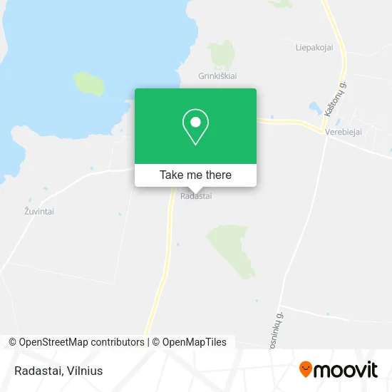Radastai map