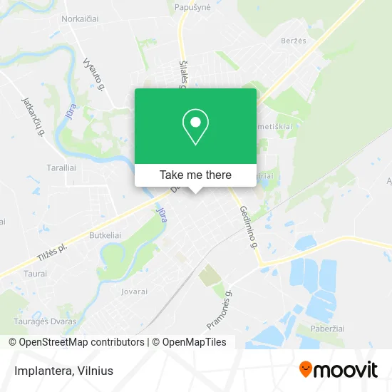 Карта Implantera