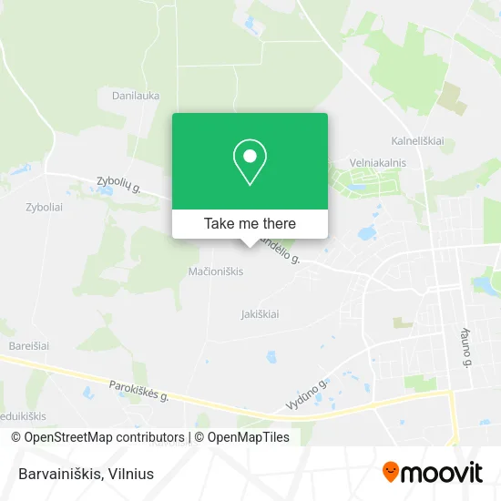 Barvainiškis map