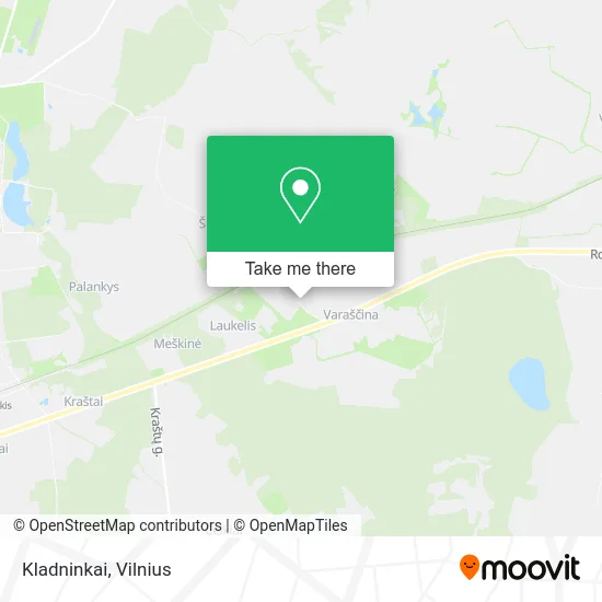 Карта Kladninkai