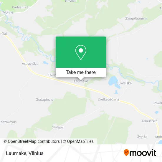 Карта Laumakė