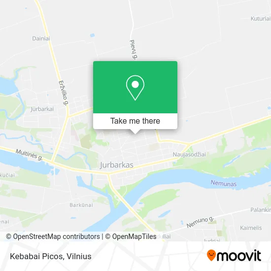 Карта Kebabai Picos