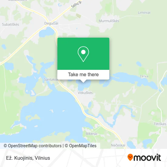 Карта Ež. Kuojinis