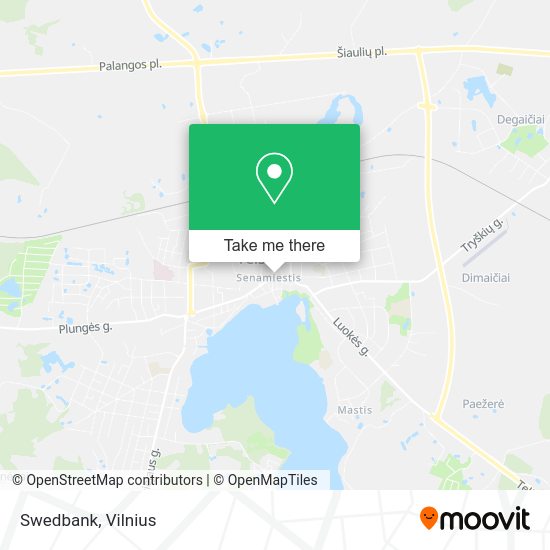 Карта Swedbank