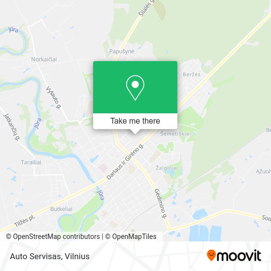 Карта Auto Servisas