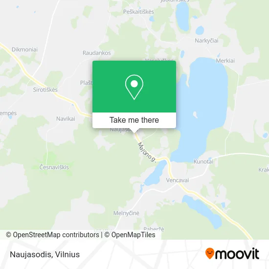 Карта Naujasodis