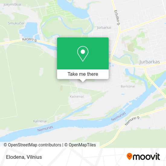 Elodena map