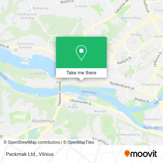 Карта Packmak Ltd.