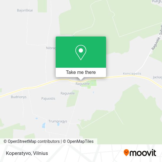 Карта Koperatyvo