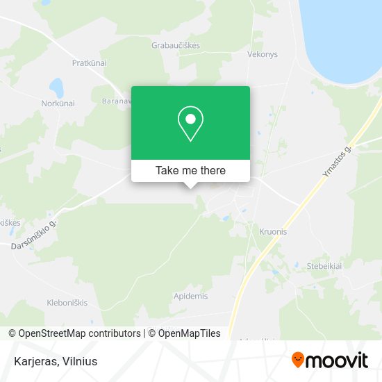 Карта Karjeras