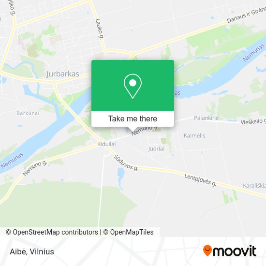 Карта Aibė