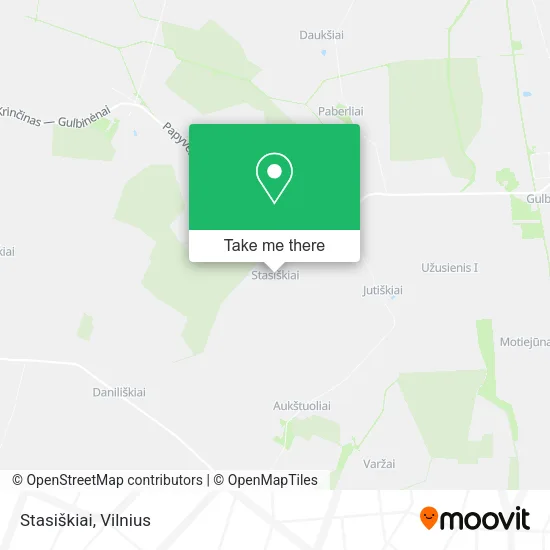 Карта Stasiškiai