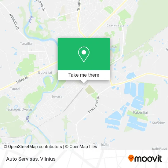 Auto Servisas map
