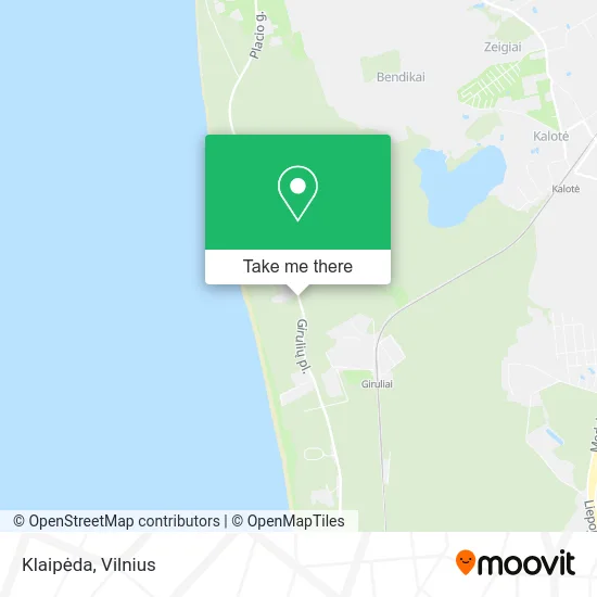 Карта Klaipėda
