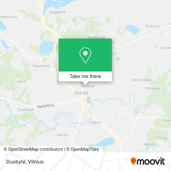 Карта Duobytė