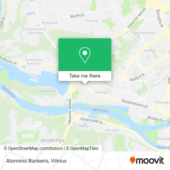 Карта Atominis Bunkeris