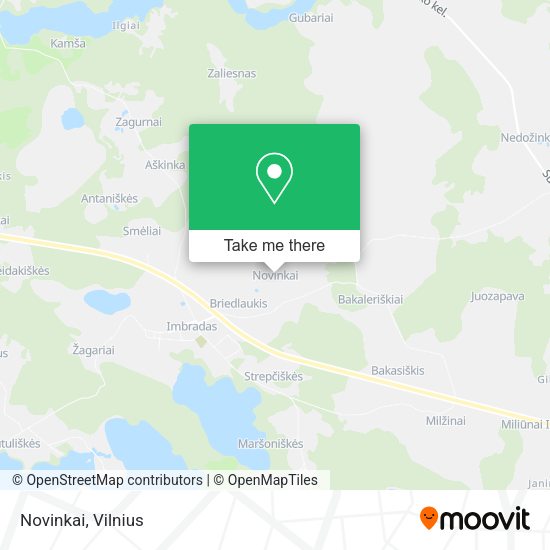 Карта Novinkai