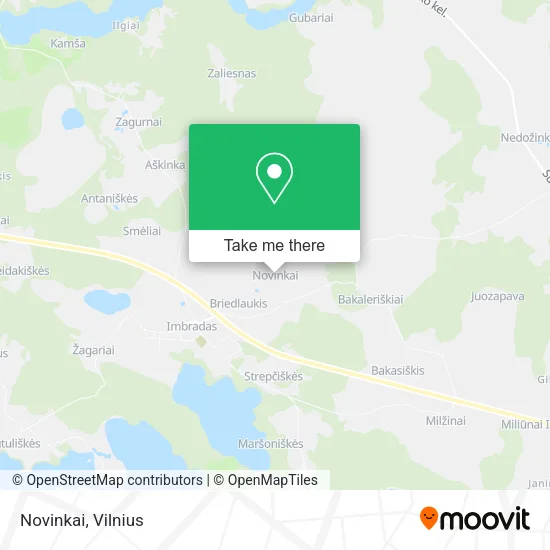 Карта Novinkai