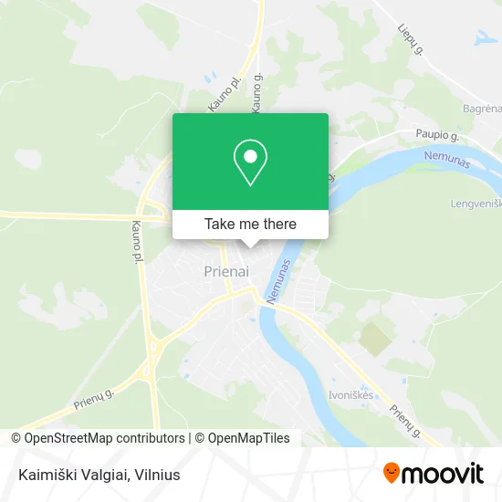 Карта Kaimiški Valgiai
