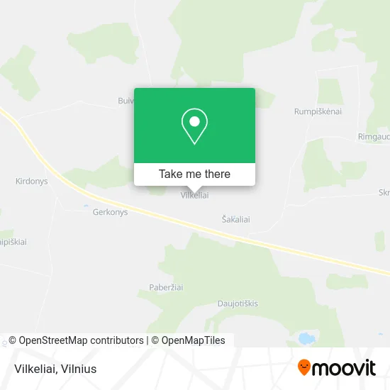 Vilkeliai map