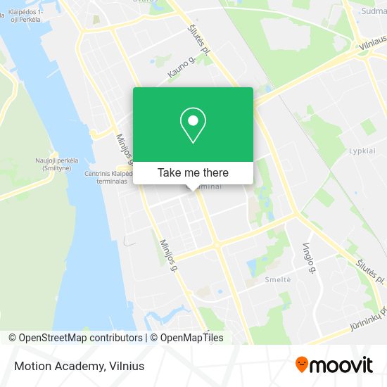 Карта Motion Academy
