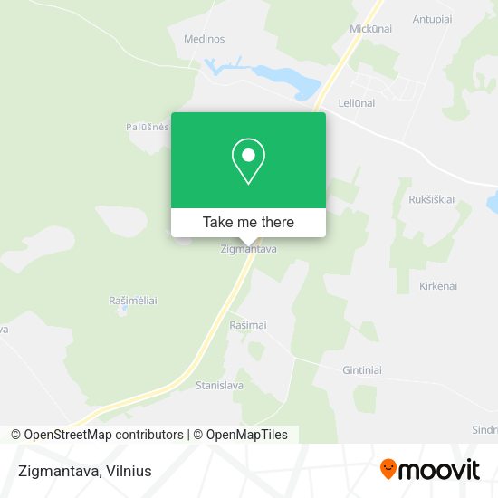 Карта Zigmantava