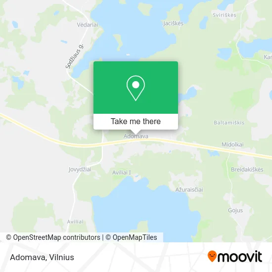 Карта Adomava
