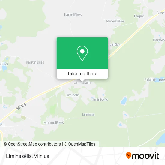 Карта Liminasėlis