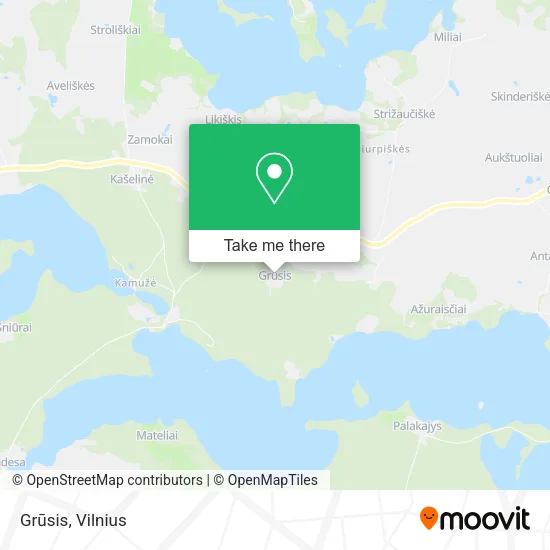 Карта Grūsis