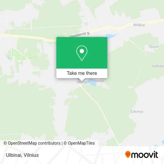 Карта Ulbinai
