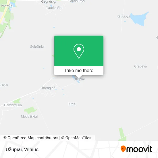 Карта Užupiai