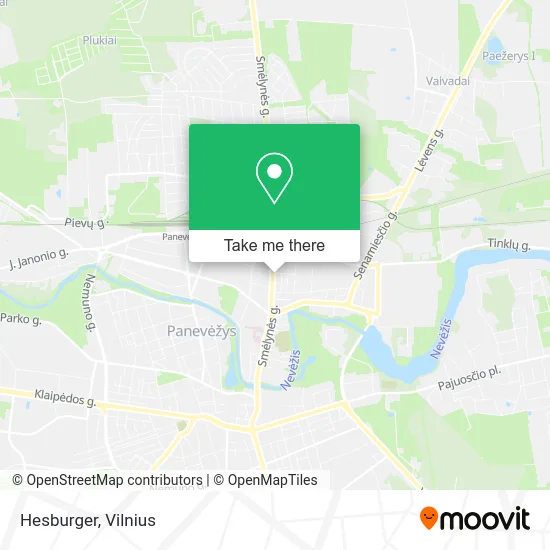 Карта Hesburger