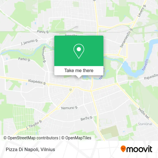 Карта Pizza Di Napoli