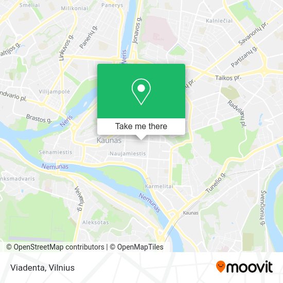 Карта Viadenta